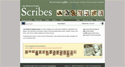 Desktop Screenshot of medievalscribes.com